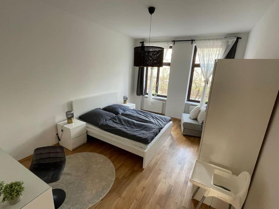 #Attraktive Altbauwohnung Im Leipziger Zentrum 1 Og Links Exteriör bild