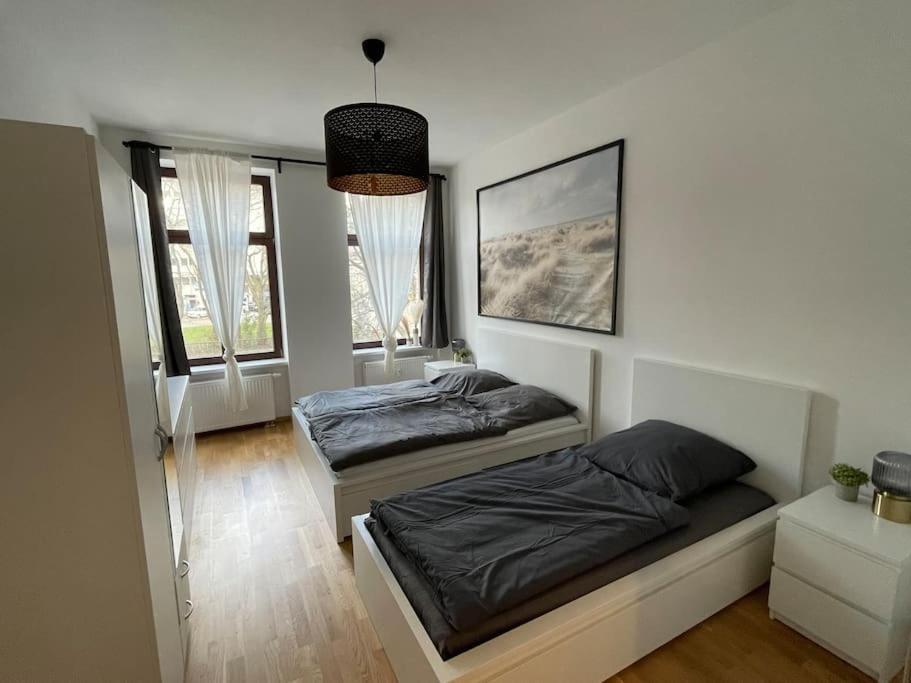 #Attraktive Altbauwohnung Im Leipziger Zentrum 1 Og Links Exteriör bild